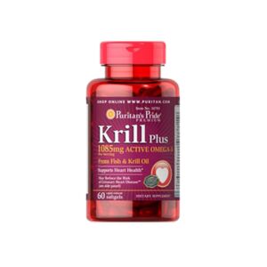 Puritan's Pride Krill Plus 1085 mg, kapsule