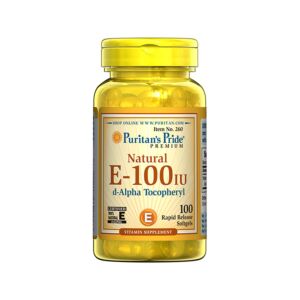 Puritan's Pride Vitamin E-100 IE, kapsule