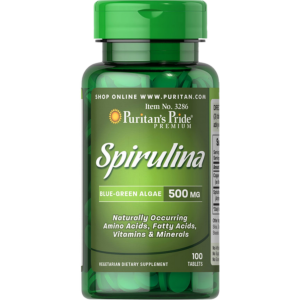 Puritan's Pride Spirulina, tablete